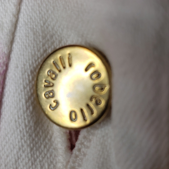 SOLD. Genuine Roberto Cavalli Denim hand painted l - Picture 5 of 12